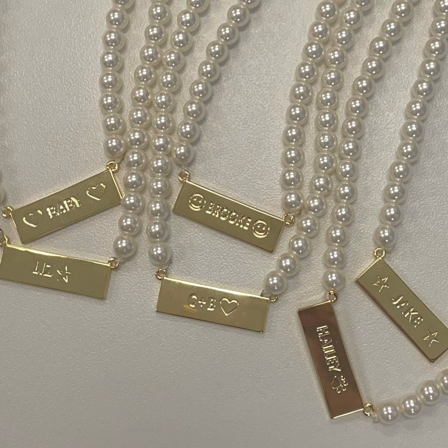 Custom/Personalized Pearl Necklace