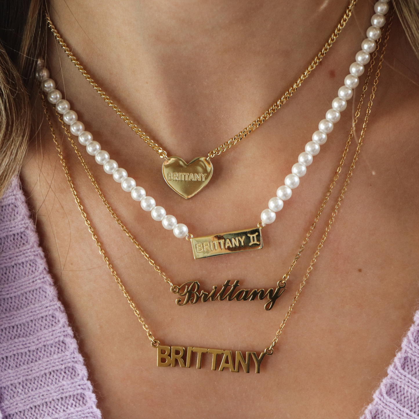 Custom/Personalized Nameplate Necklace