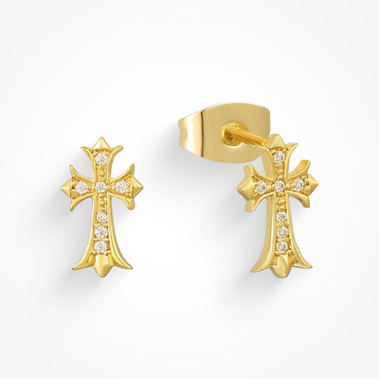 Crossed Earrings